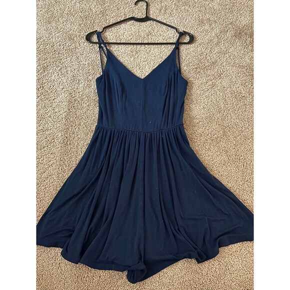 Navy blue romper - Picture 1 of 3